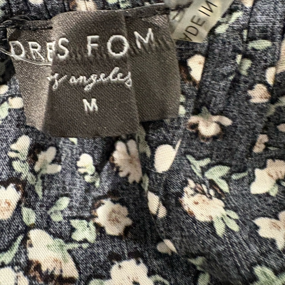 Juniors size M Chic Black Floral Camisole Top - Picture 7 of 7